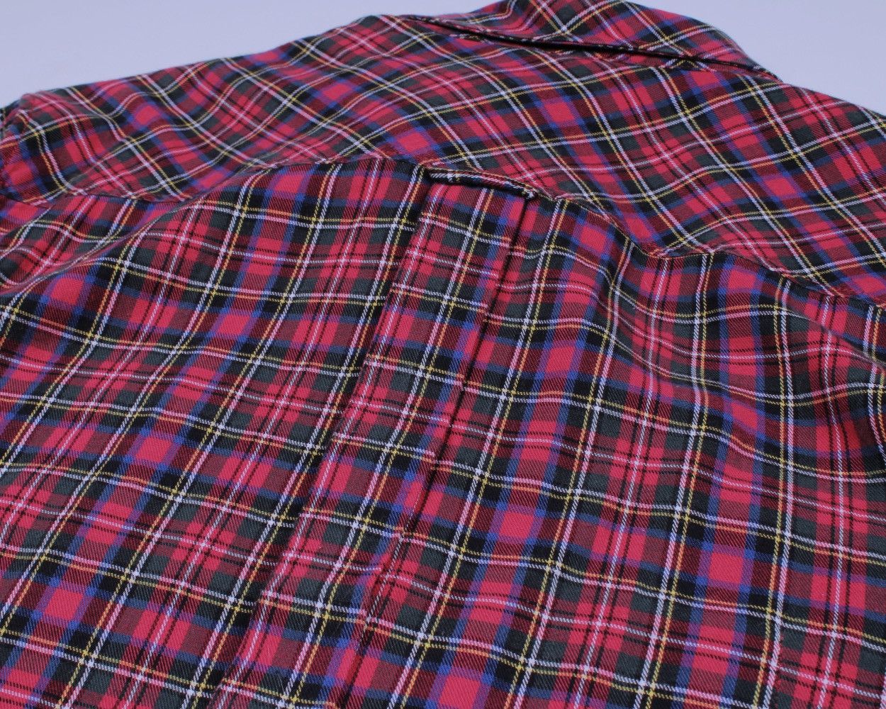 Designer × Dolce & Gabbana Dolce & Gabbana George Plaid Red Long Sleeve Button Shirt Size US L / EU 52-54 / 3 - 15 Thumbnail