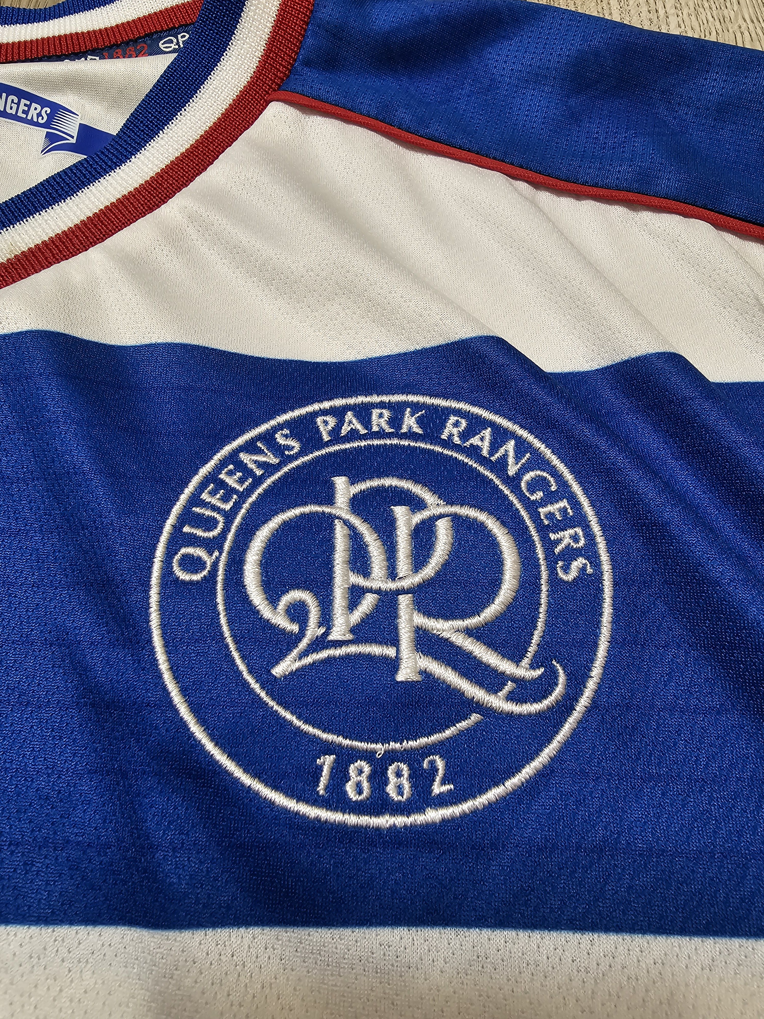 All Sport × Errea QUEENS PARK RANGERS 2017 2018 HOME FOOTBALL SOCCER JERSEY Size US M / EU 48-50 / 2 - 4 Thumbnail
