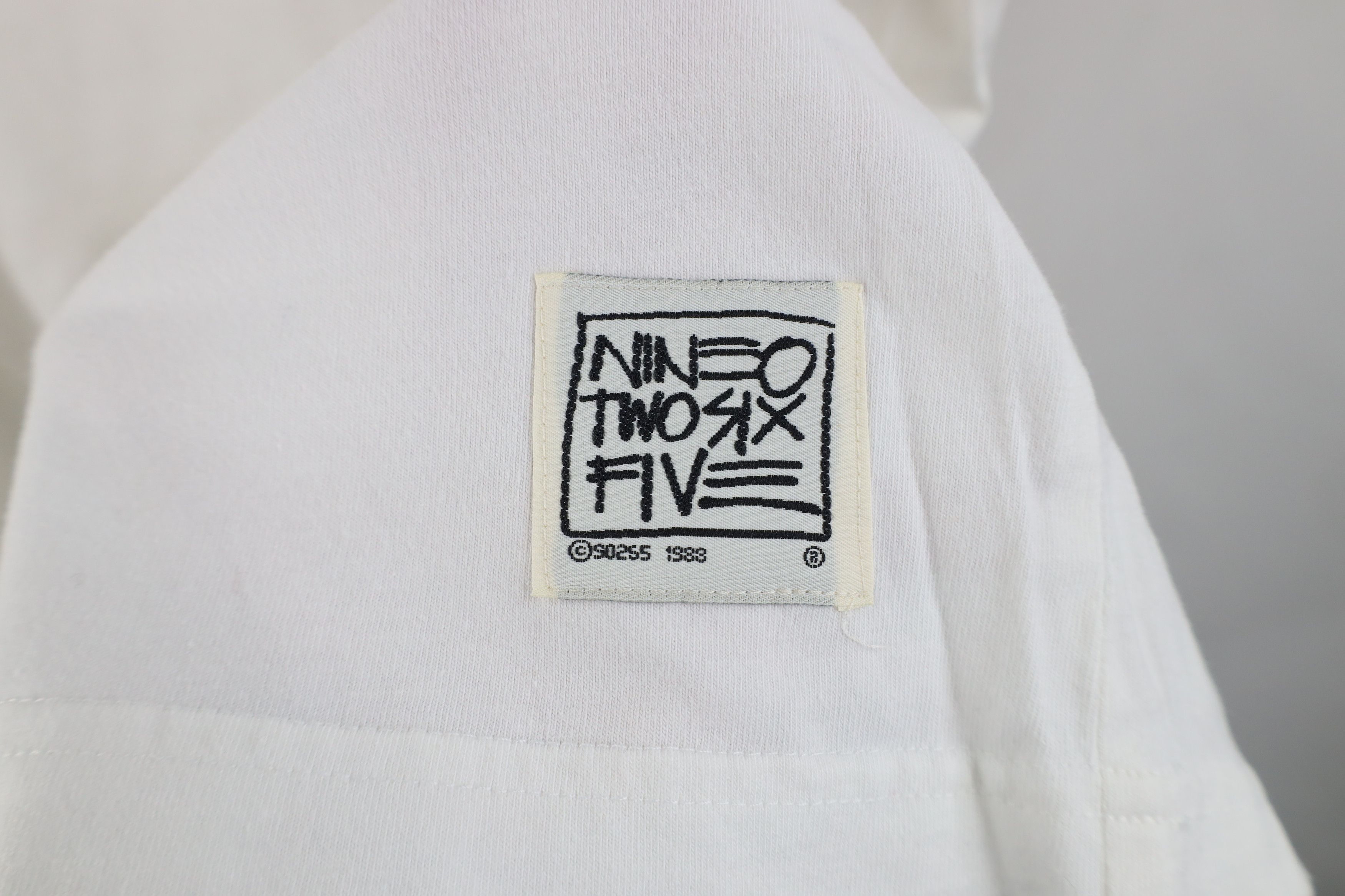 Vintage Vintage 80s Streetwear 90 265 French Baggy T-Shirt White Size US XXL / EU 58 / 5 - 6 Thumbnail