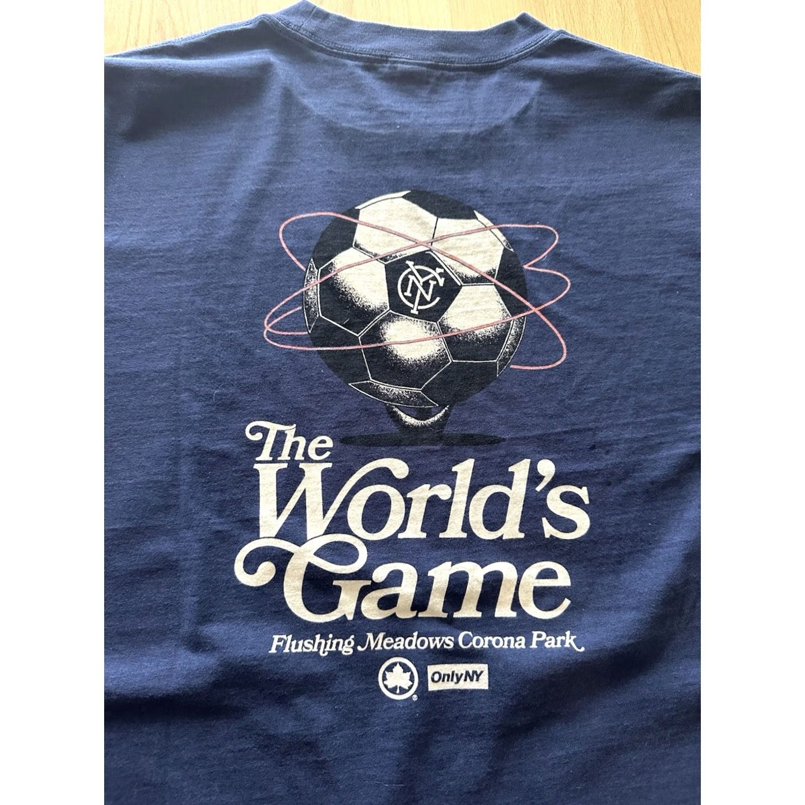 Only NY OnlyNY The World’s Game Graphic T-Shirt Large Blue NY FC New York Parks Size US L / EU 52-54 / 3 - 2 Thumbnail