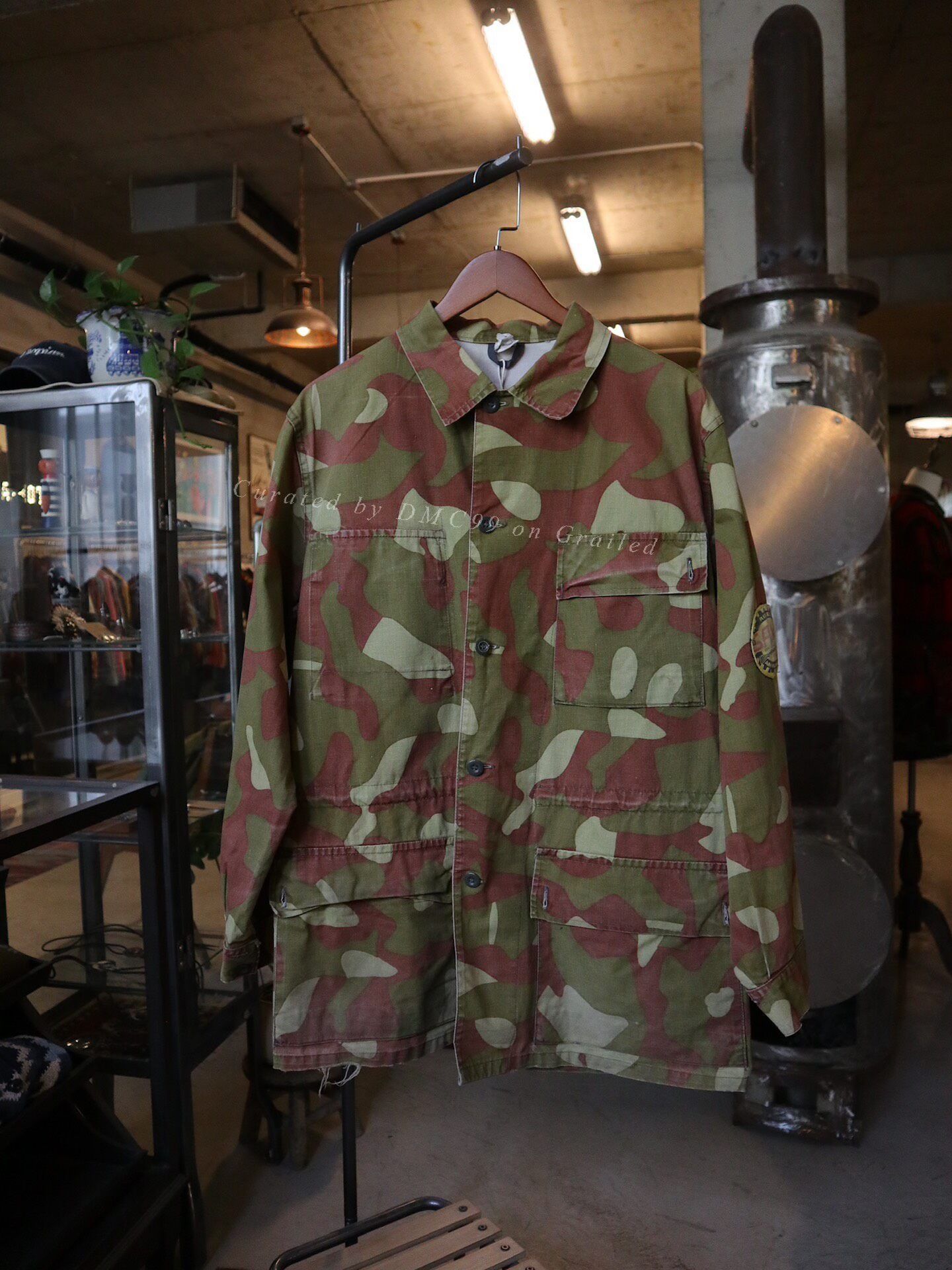 Vintage 1970s Finnish Military Camo Jacket Size US L / EU 52-54 / 3 - 1 Thumbnail