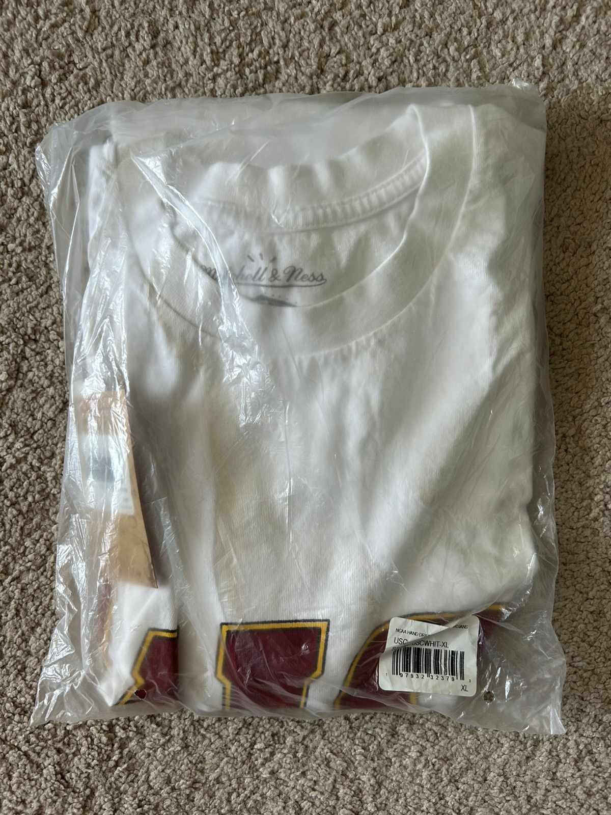 Mitchell & Ness × Travis Scott Travis Scott x Mitchell & Ness USC Hand-Drawn T-Shirt Size US XL / EU 56 / 4 - 3 Thumbnail