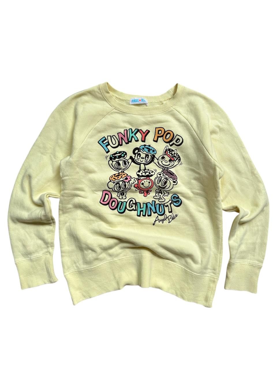 Hysteric Glamour Angel blue funky pop doughnuts sweatshirt crewneck Size S / US 4 / IT 40 - 1 Thumbnail