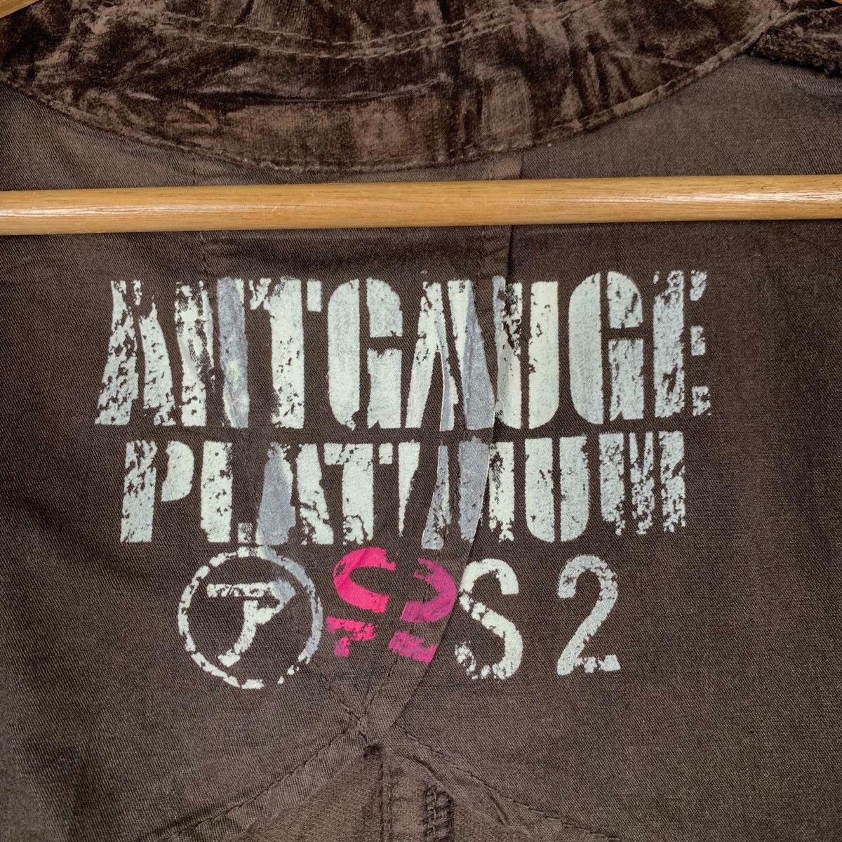 Japanese Brand ANTGAUGE PLATINUM Punk Velvet Casual Jacket #0006-C1 Size S / US 4 / IT 40 - 17 Thumbnail