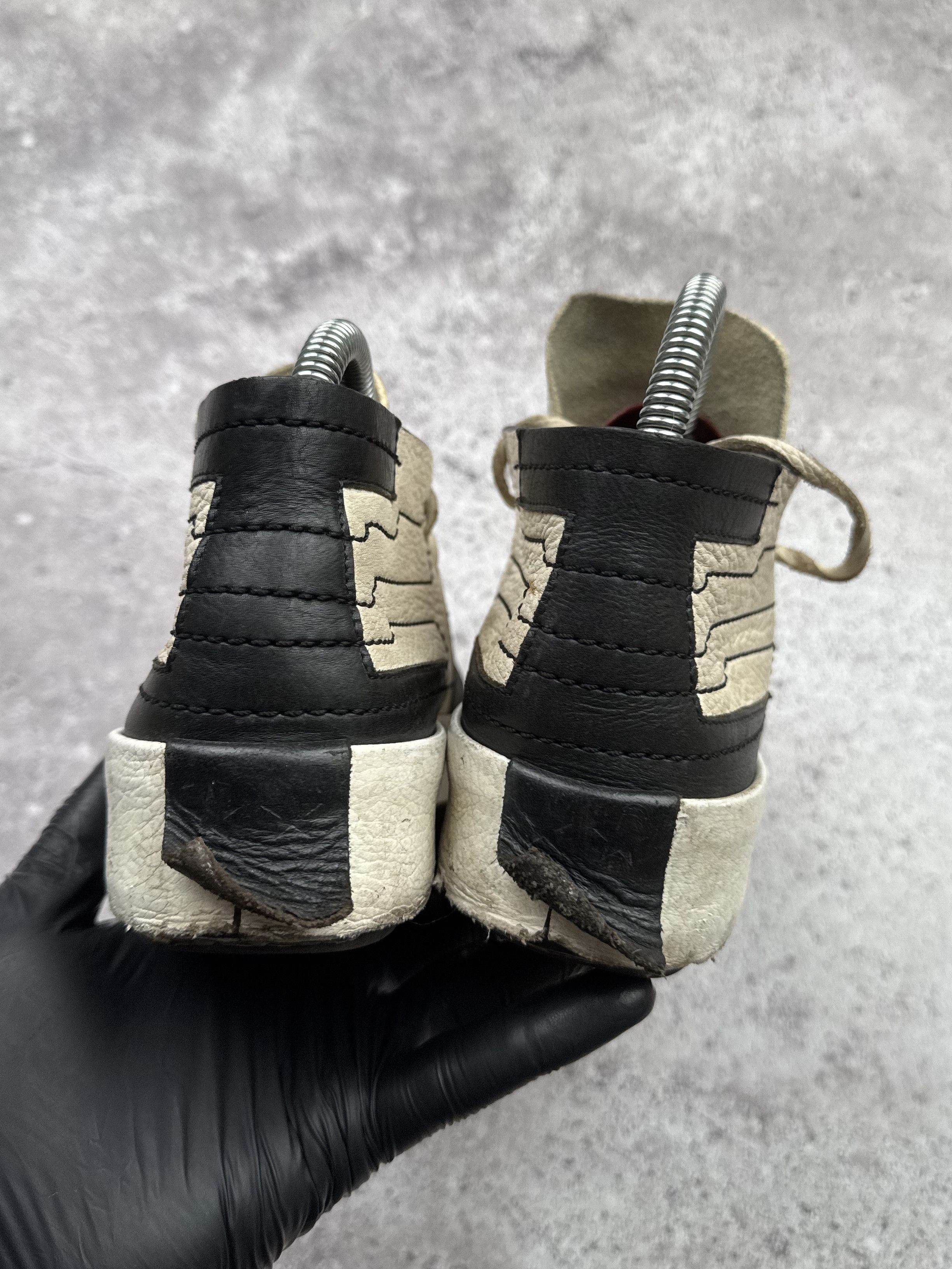 Japanese Brand Artselab Vintage Leather Oversized Boots C630(V351) Size US 9 / IT 39 - 8 Thumbnail