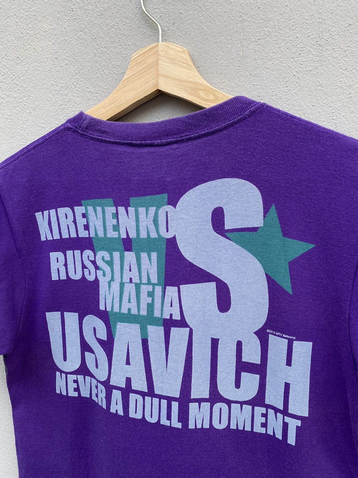 If Six Was Nine × Japanese Brand × Mtv 🔥RARE🔥 2010 MTV x USAVICH Kirenenko Russian Mafia OVP Tee Size US M / EU 48-50 / 2 - 12 Thumbnail