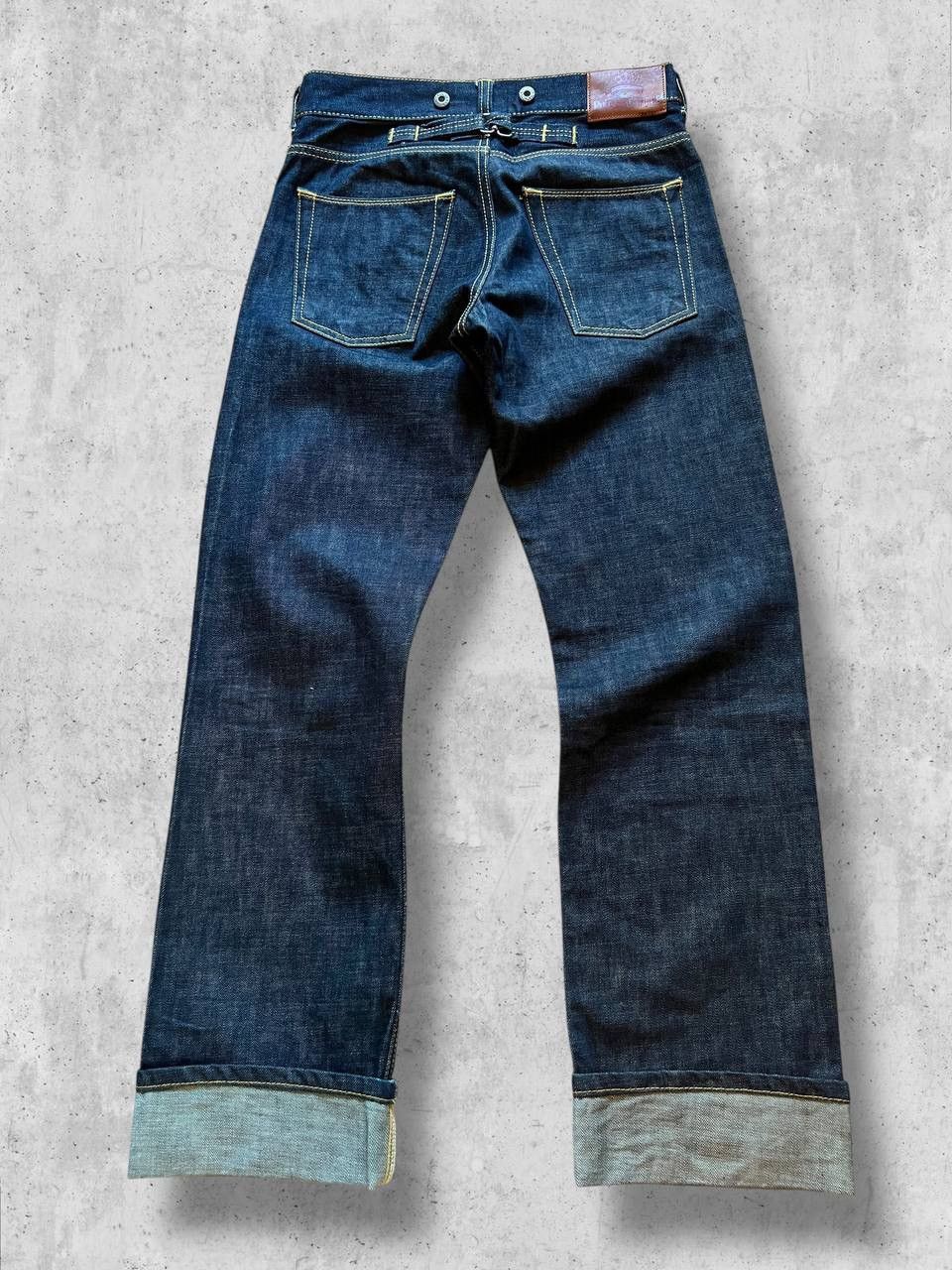 Vintage Pike Brothers SELVEDGE Roamer Pant Wide Long denim jeans 36 Size US 36 / EU 52 - 1 Thumbnail