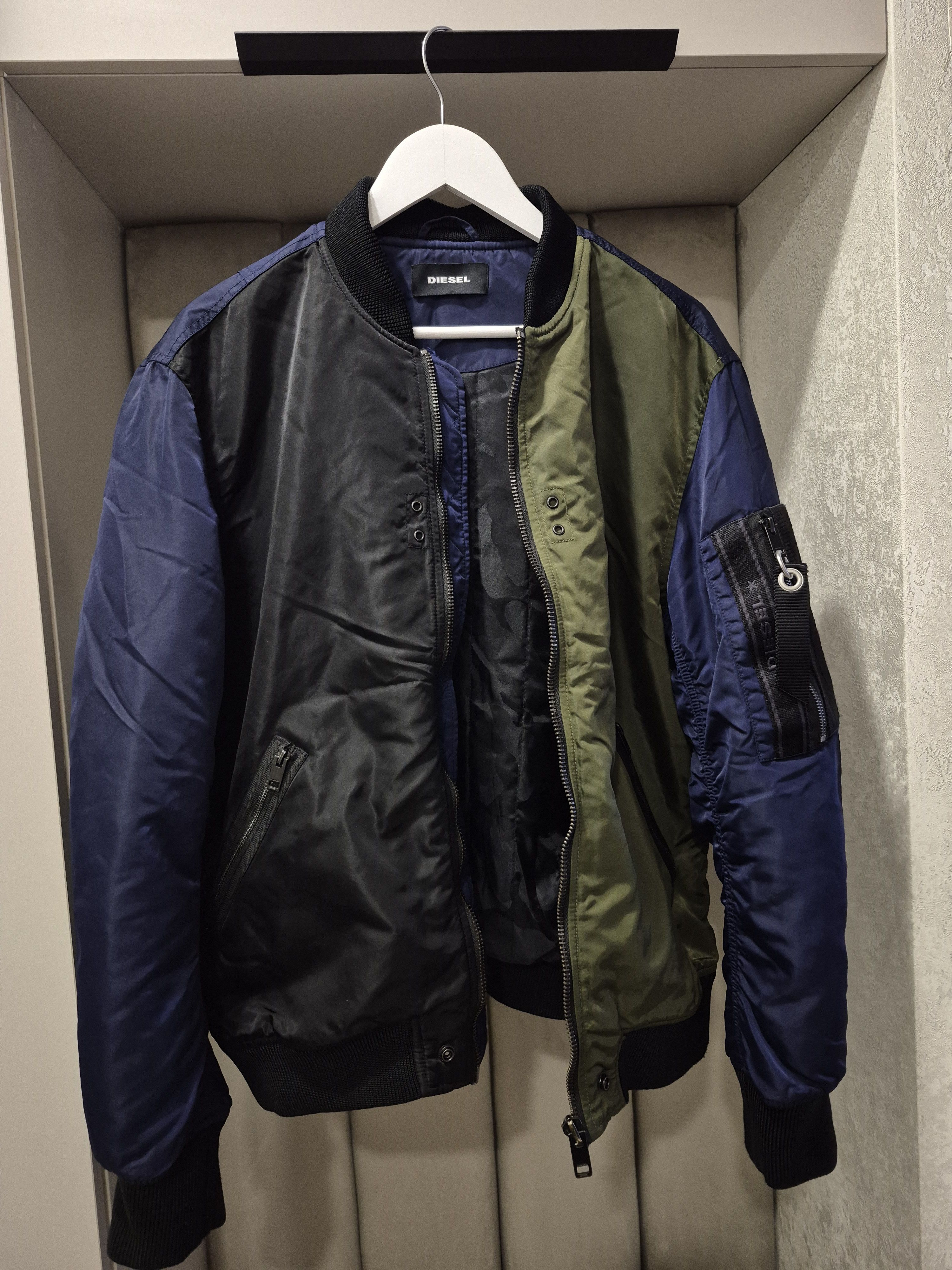 Diesel Diesel men bomber jacket Size US L / EU 52-54 / 3 - 3 Thumbnail