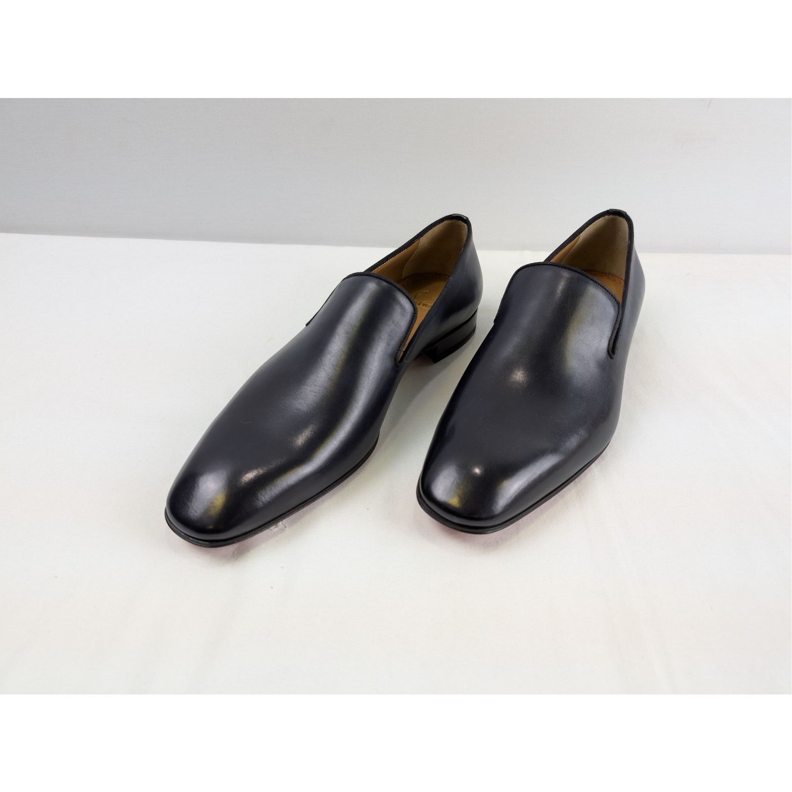Christian Louboutin o1rshd1 smooth calf leather Dandelion loafer Shoe Boots Navy Size US 10.5 / EU 43-44 - 8 Thumbnail