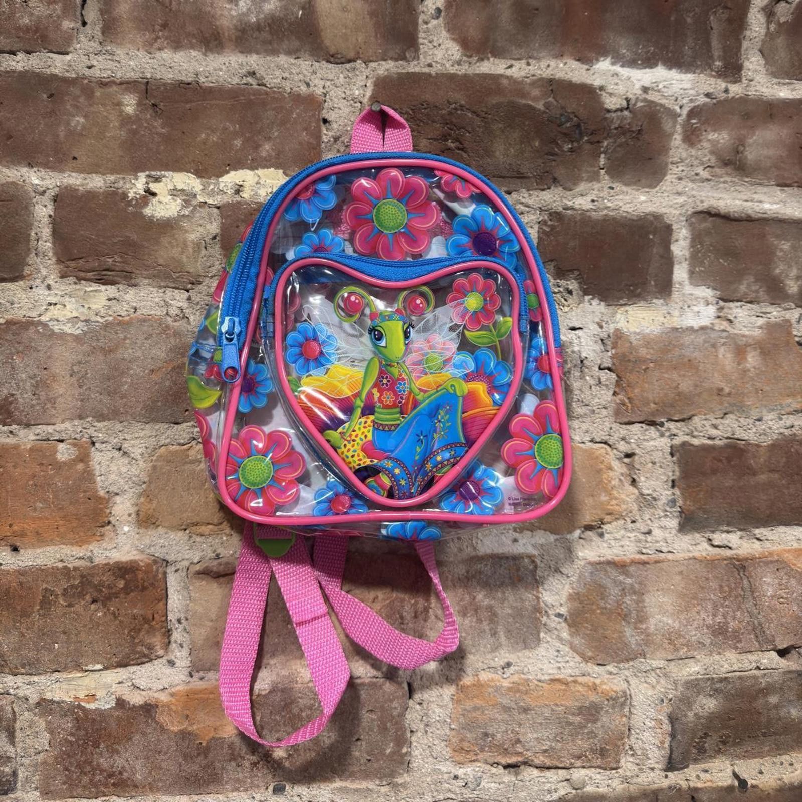 Vintage 1990S LISA FRANK DIVA DRAGONFLY BACKPACK Size ONE SIZE - 1 Thumbnail