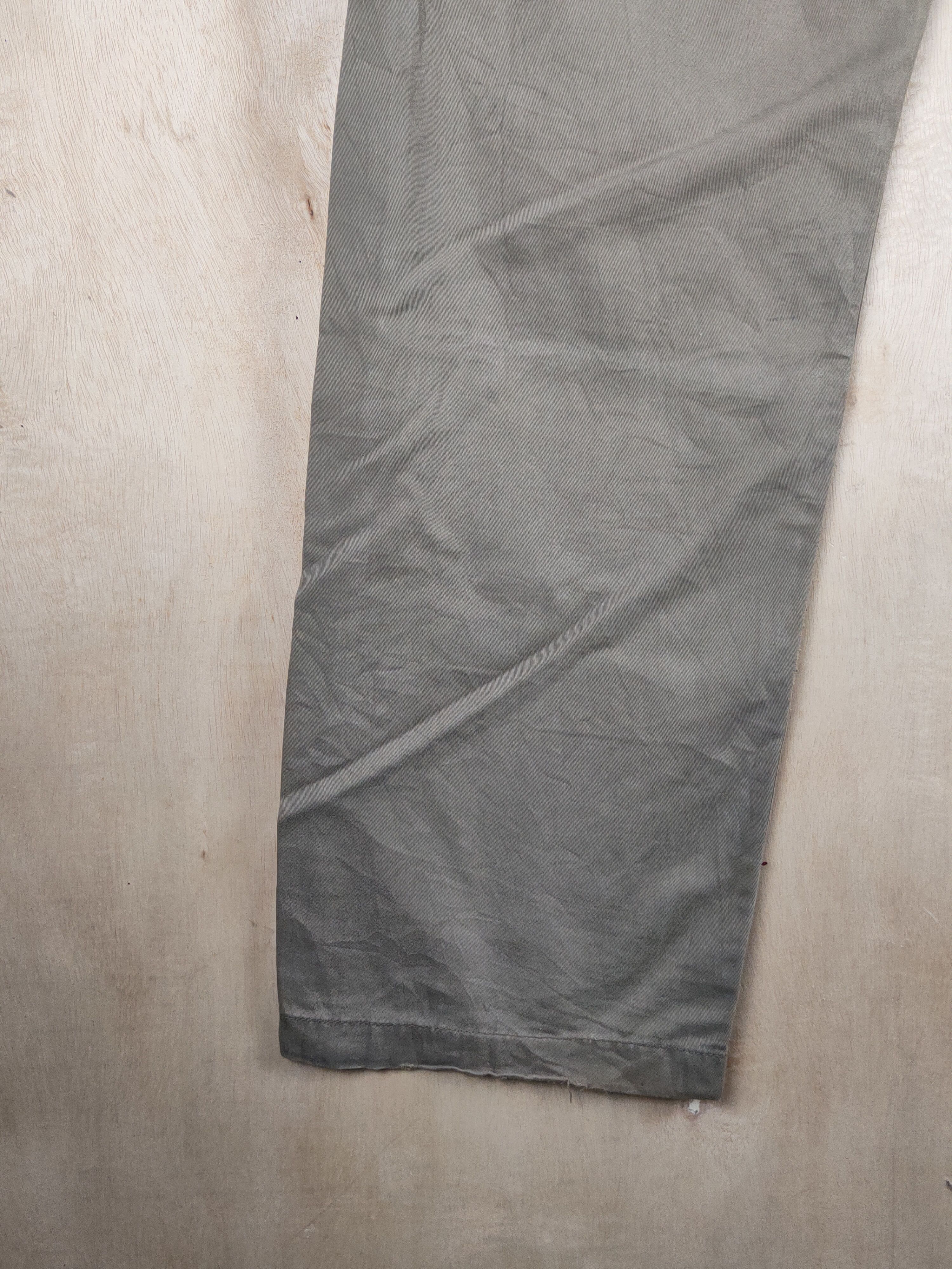 Japanese Brand Villand Olive Faded Multipocket Tactical Cargo Pants #S2404 Size US 31 - 9 Thumbnail