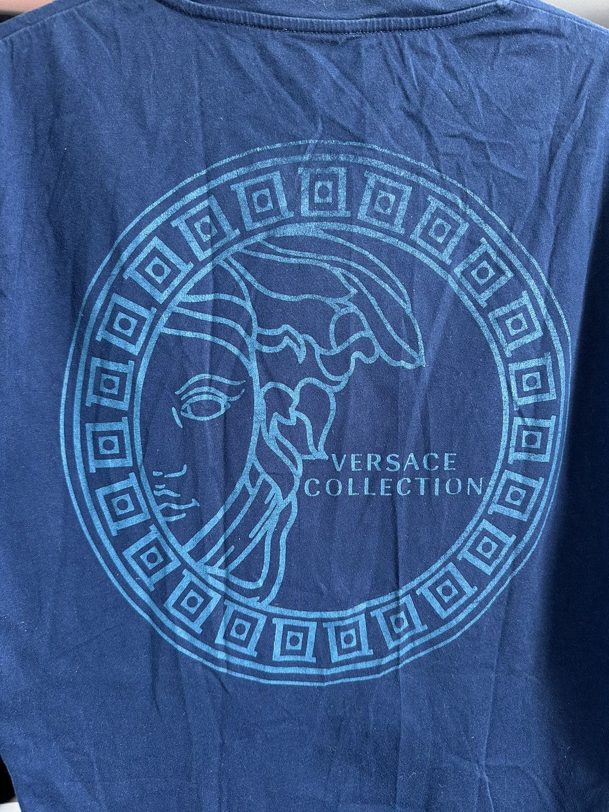 Versace 🔥VERSACE COLLECTION BIG MEDUZA LOGO T-SHIRT🔥 Size US L / EU 52-54 / 3 - 2 Thumbnail