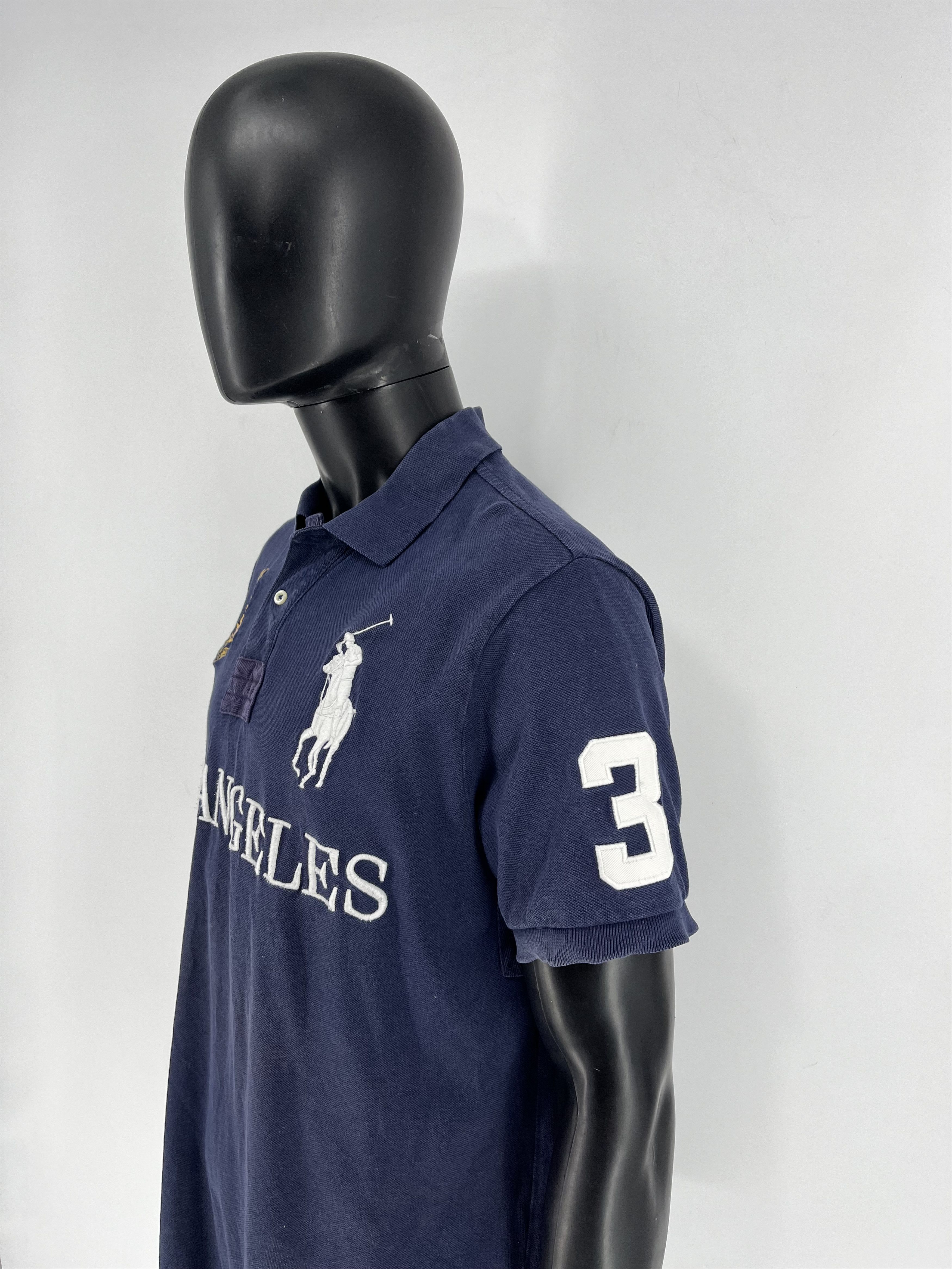 Polo Ralph Lauren × Ralph Lauren Vintag Polo Ralph Lauren Chief Keef Los Angeles Faded Tshirt Size US XL / EU 56 / 4 - 10 Thumbnail