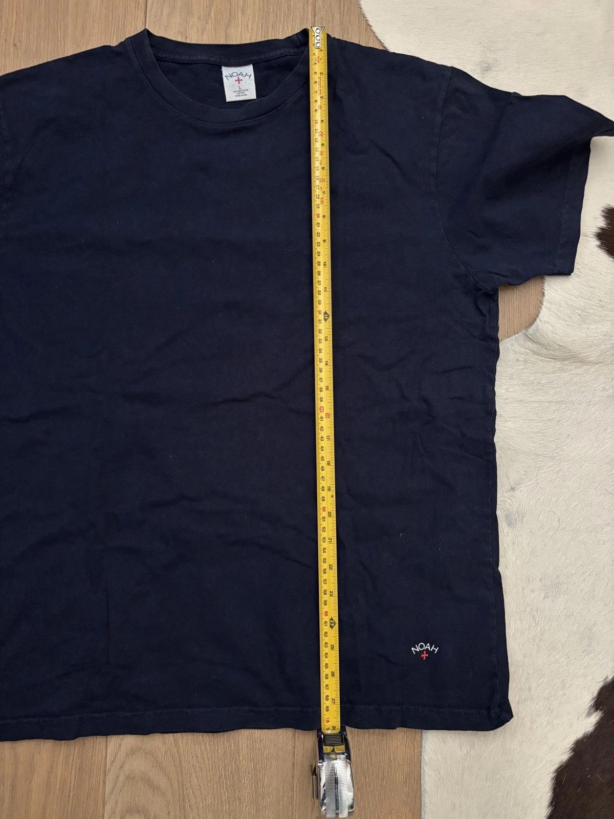 Noah Noah NYC 100% Recycled Cotton T Shirt Navy Size US L / EU 52-54 / 3 - 6 Thumbnail