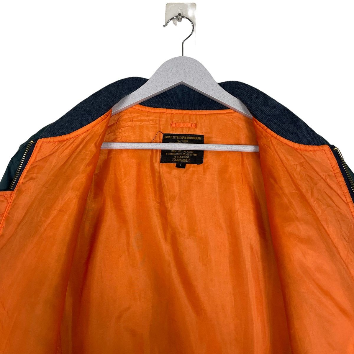 Sports Specialties 💥ITPLAIN MA1 RIOT BOMBER JACKET Size US L / EU 52-54 / 3 - 10 Thumbnail