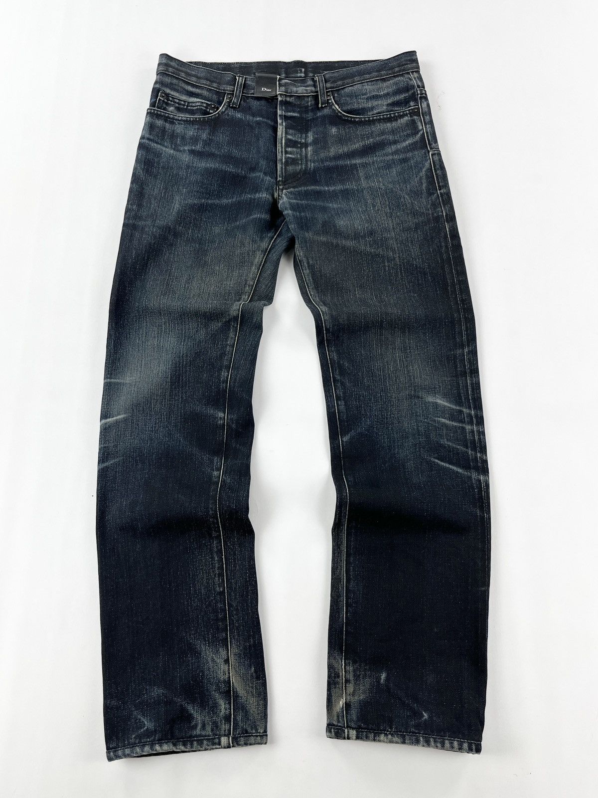 Dior Dior Homme by Hedi Slimane AW05 Rust Bootcut Zipper Denim