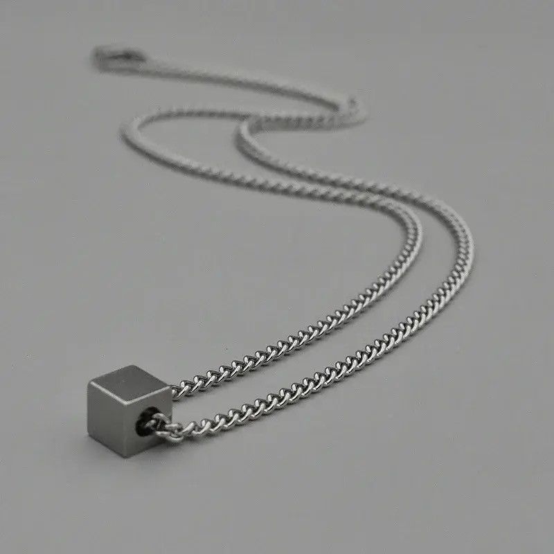 Jewelry Geometric Square Cube Size ONE SIZE - 1 Thumbnail