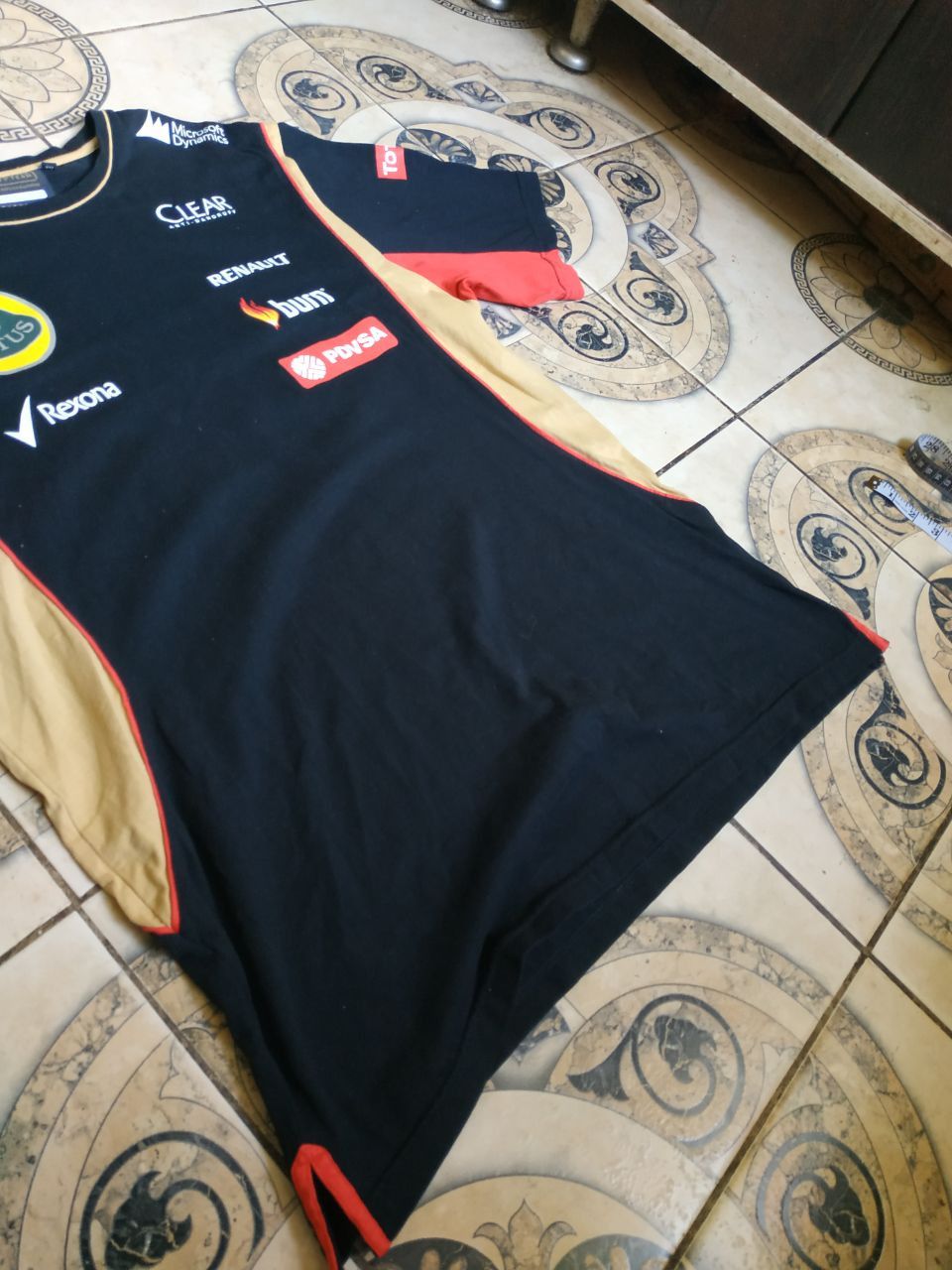 Formula 1 Vintage Lotus F1 Team 2014 Racing T-Shirt Blokecore Tee Size US XL / EU 56 / 4 - 9 Thumbnail