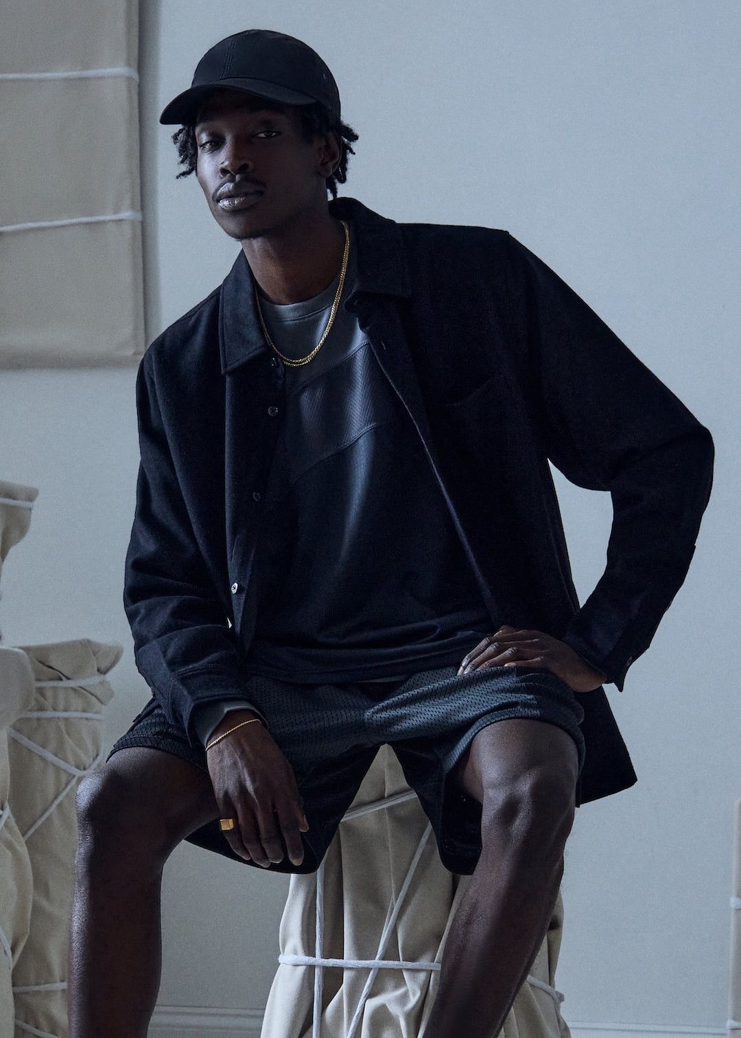 Kith 101 OTTO PANELED MESH L/S WARM UP SHOOTiNG SHiRT MiNiMALiSM Size US L / EU 52-54 / 3 - 19 Thumbnail