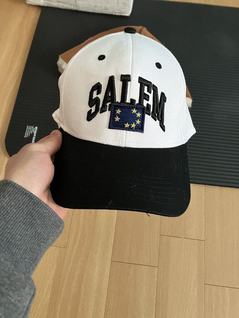 S4LEM Salem Black & White Cap Size ONE SIZE - 1 Thumbnail