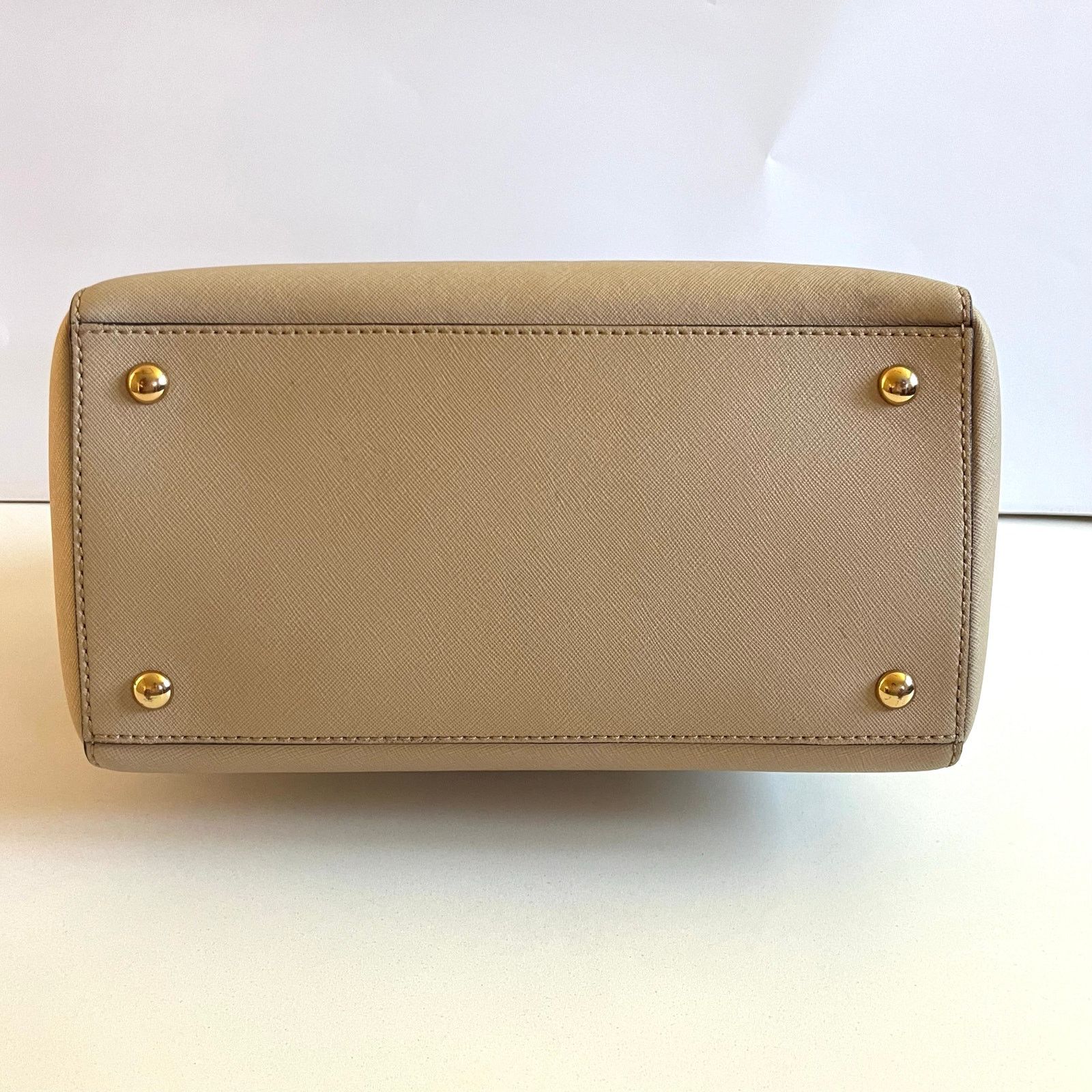 Michael Kors MICHAEL KORS Beige Leather Satchel Bag, Handheld Size ONE SIZE - 8 Thumbnail