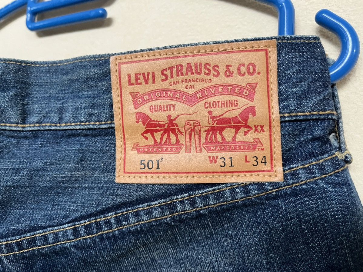 Levi's × Levi's Vintage Clothing × Vintage Vintage LEVIS 501 DENIM Jeans Tag Size W31 L34 Size US 31 - 13 Thumbnail