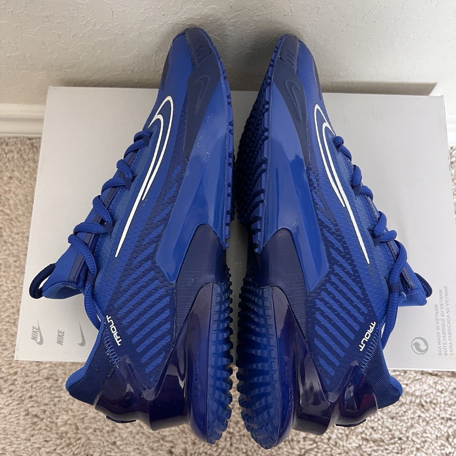 Nike Nike Force Zoom Trout 8 Turf Baseball Size 7 No Lid Size US 7 / EU 40 - 7 Thumbnail