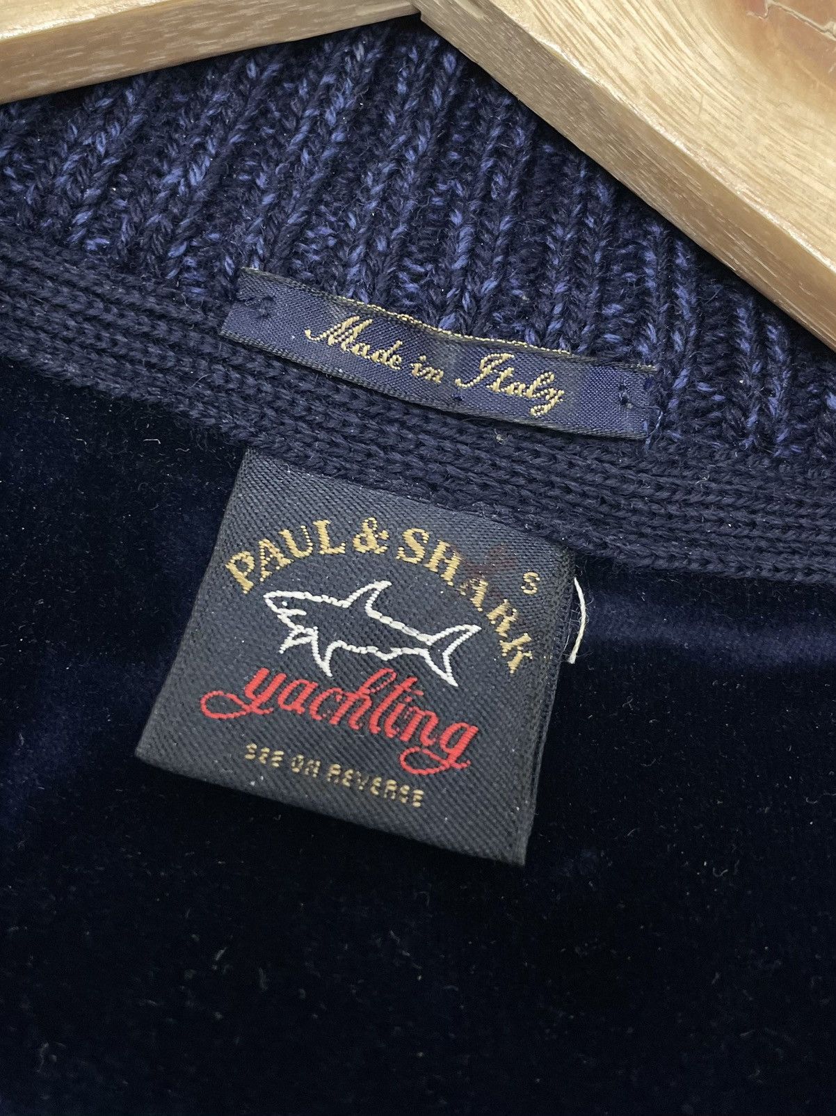 Paul & Shark Vintage Paul & Shark Yachting 1/4 Zip Wool Sweater - Size S Size US S / EU 44-46 / 1 - 12 Thumbnail