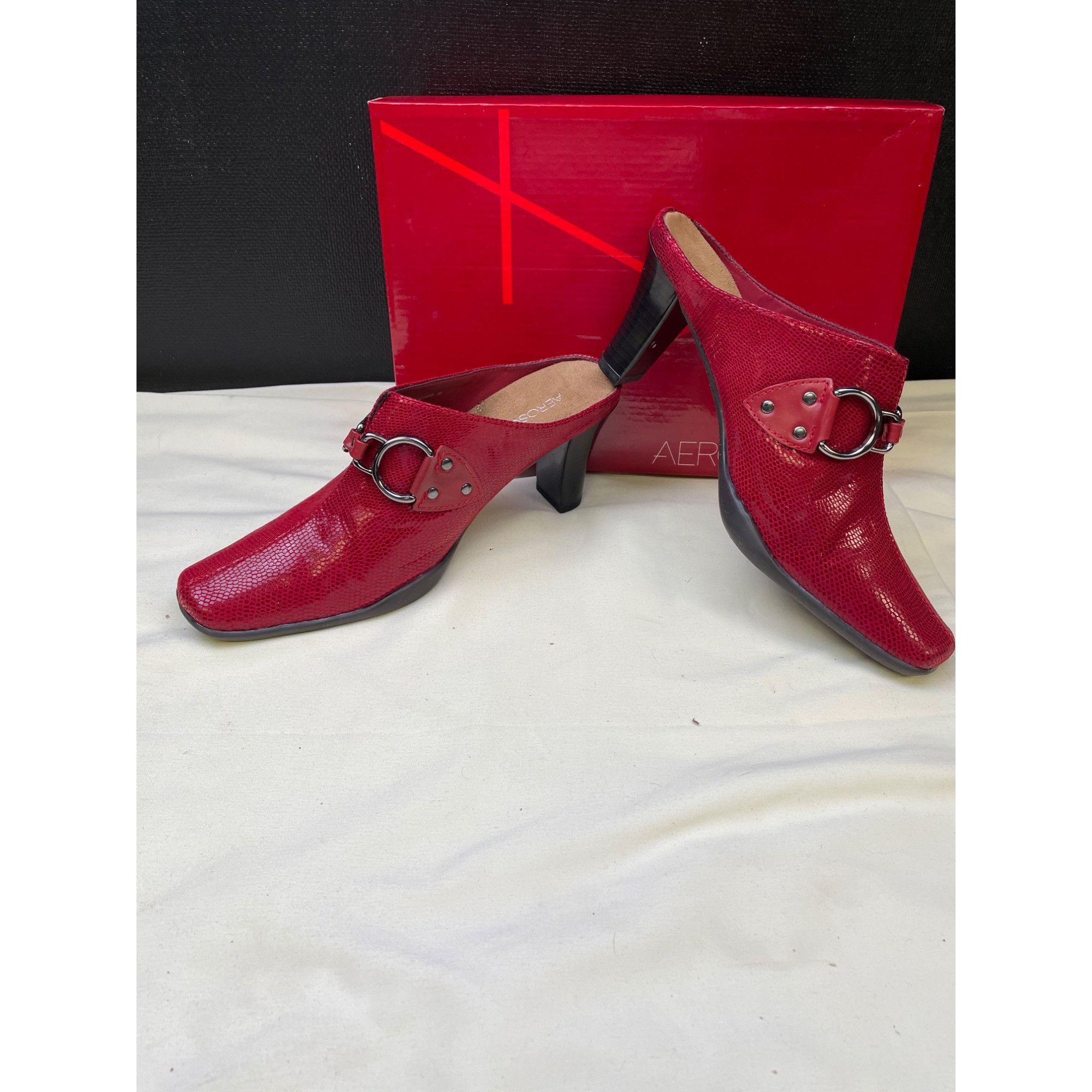 Red aerosoles shoes on sale