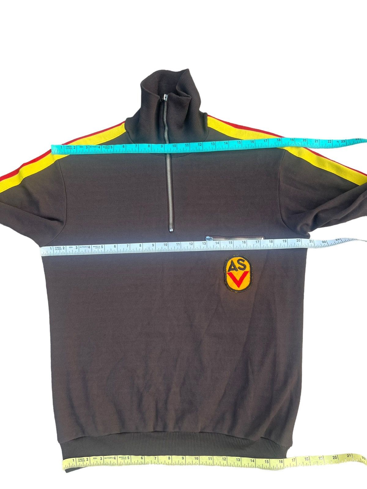 Vintage VTG 70s East German Army Track Top Training Gym Pull Over Size US M / EU 48-50 / 2 - 2 Thumbnail