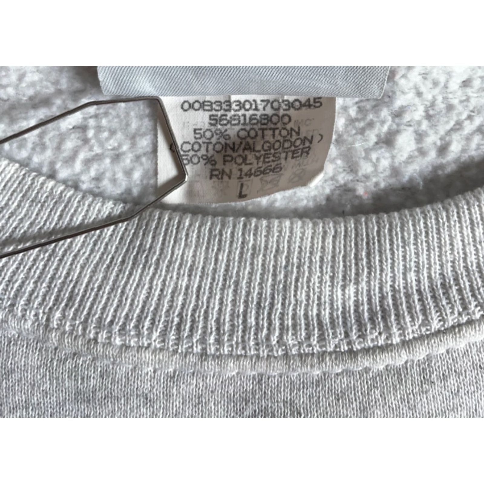Lee VINTAGE Lee Sweatshirt City Pig Gig 1995 Gray Large Adult Mens 50-50 Rib Fest Limited/Retro 90s Size US L / EU 52-54 / 3 - 4 Thumbnail