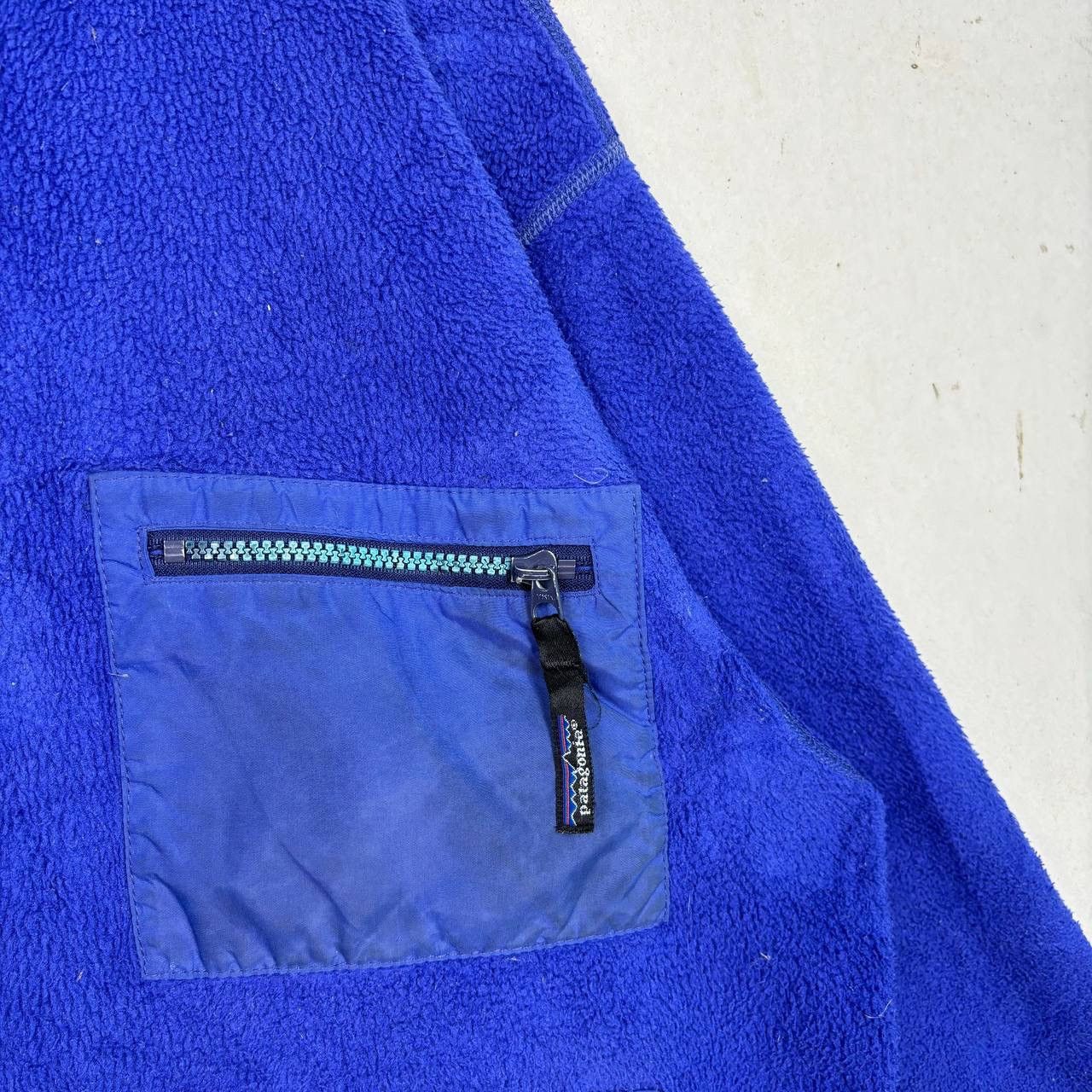 Patagonia Vintage Patagonia Synchilla Full Zip Fleece Jacket Blue M Size US M / EU 48-50 / 2 - 4 Thumbnail