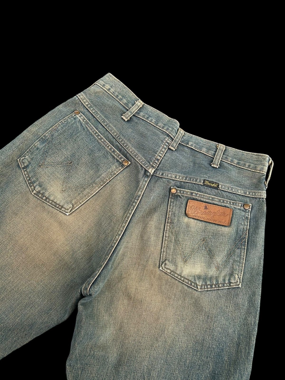 Kapital Vintage Wrangler Selvedge Rusty Mudwash Distressed Denim Size US 30 / EU 46 - 7 Thumbnail