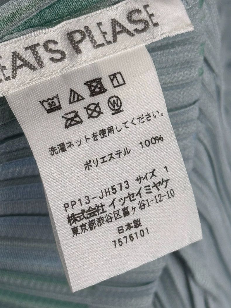 Issey Miyake issey miyake size:1 Blue bamboo-joint dress Size XXS / US 00 / IT 34 - 3 Thumbnail