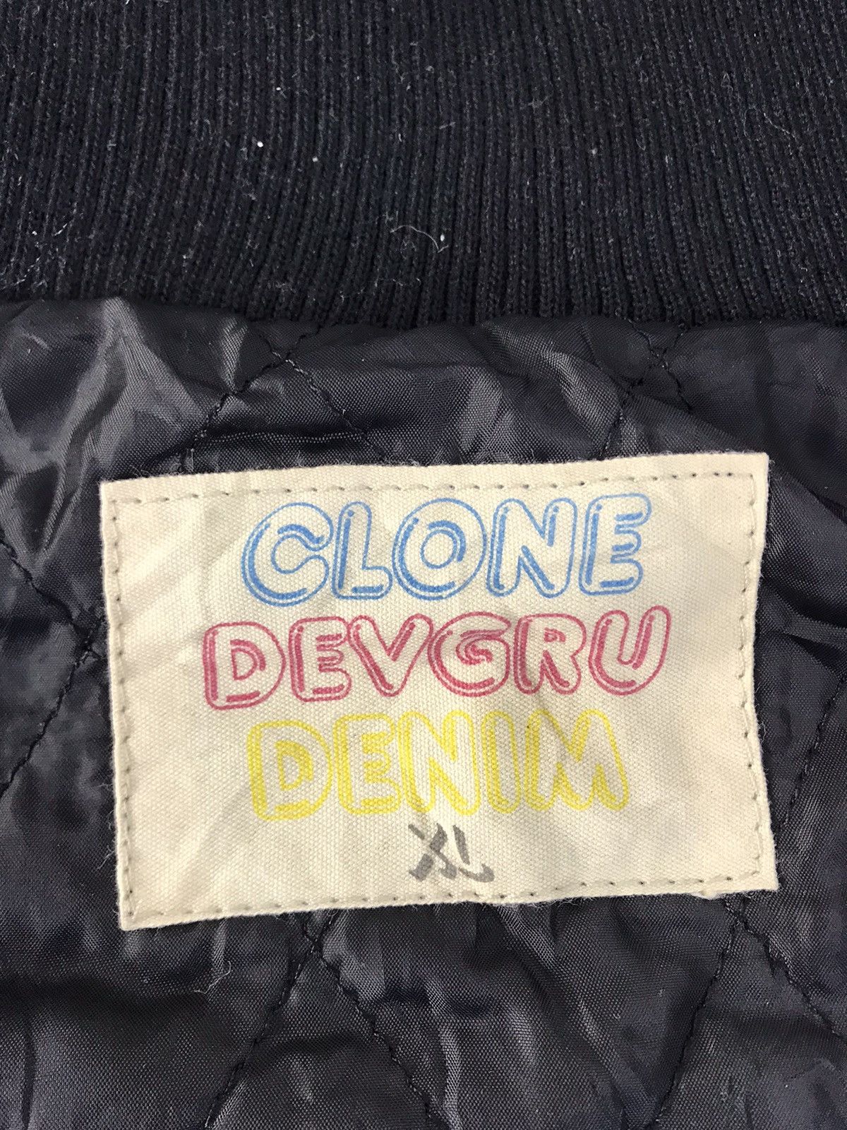 Japanese Brand Vintage Clone Devgru Striped Block Padded Jacket Size US XL / EU 56 / 4 - 9 Thumbnail
