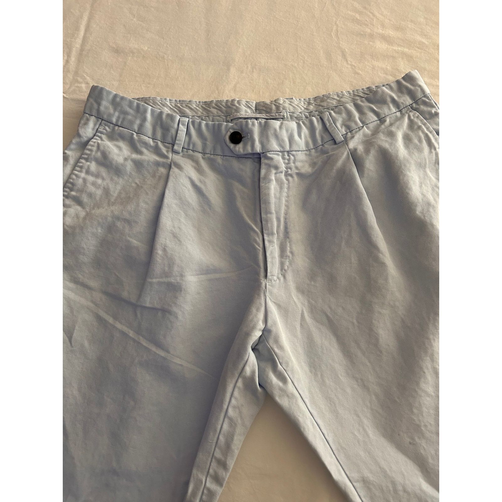 Suitsupply Suit Supply 38 X 27 Cotton/Linen Tessuti Sondrio men's pants Size US 38 / EU 54 - 2 Thumbnail