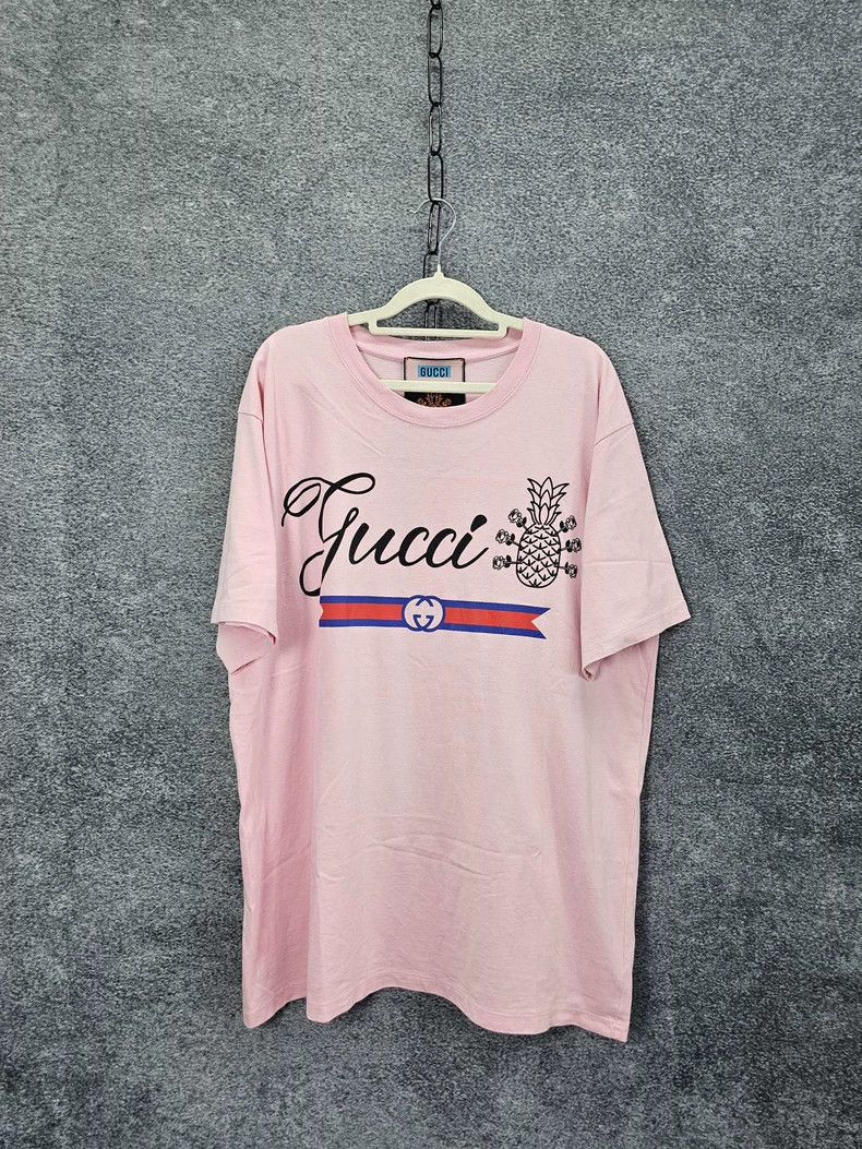 Gucci GucciRound-neck logo T-shirt 2503-Nextarrow Size L / US 10 / IT 46 - 1 Thumbnail