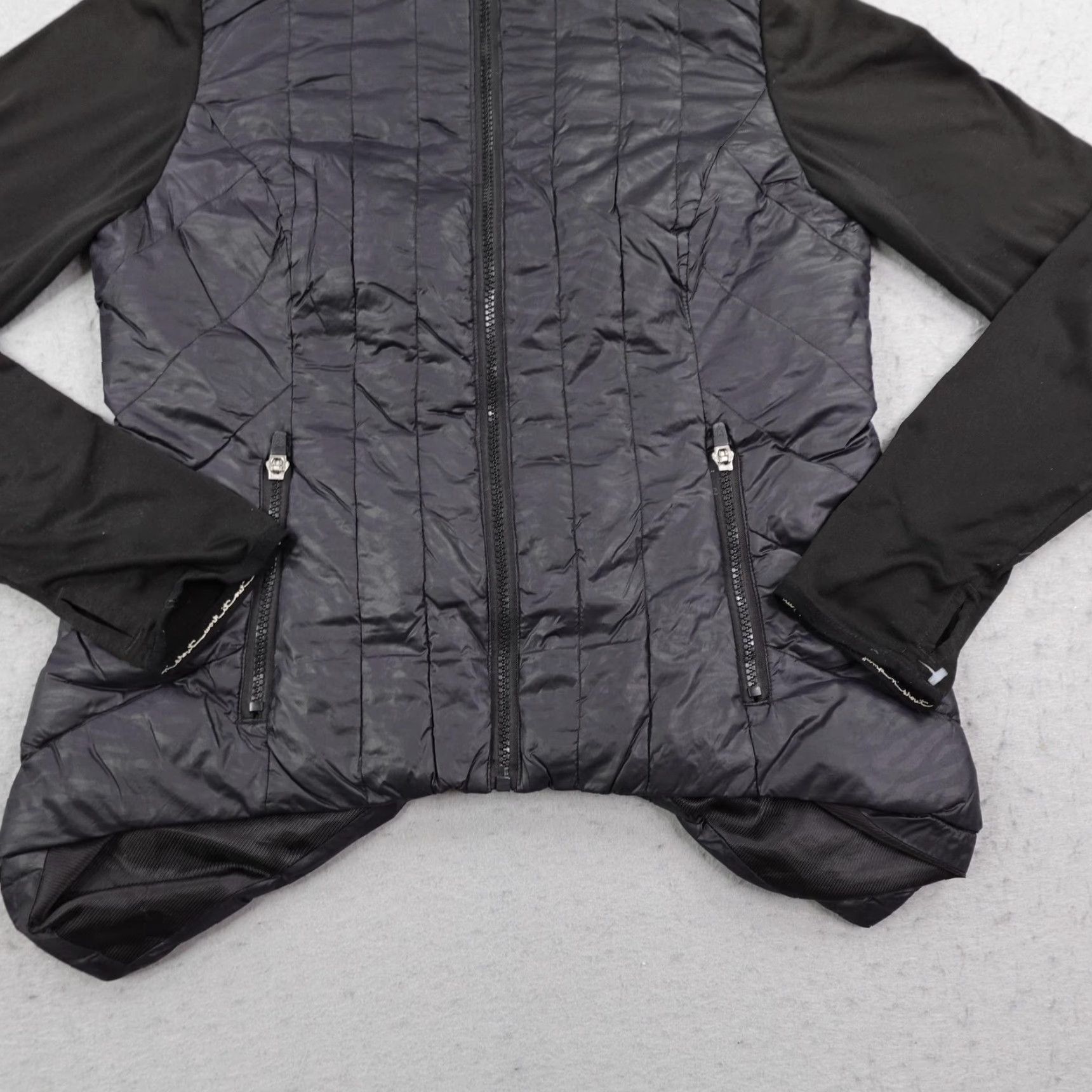 Betsey Johnson Betsey Johnson Jacket Womens Small Black Quilted Packable Puffer Coat Full Zip Size S / US 4 / IT 40 - 3 Thumbnail