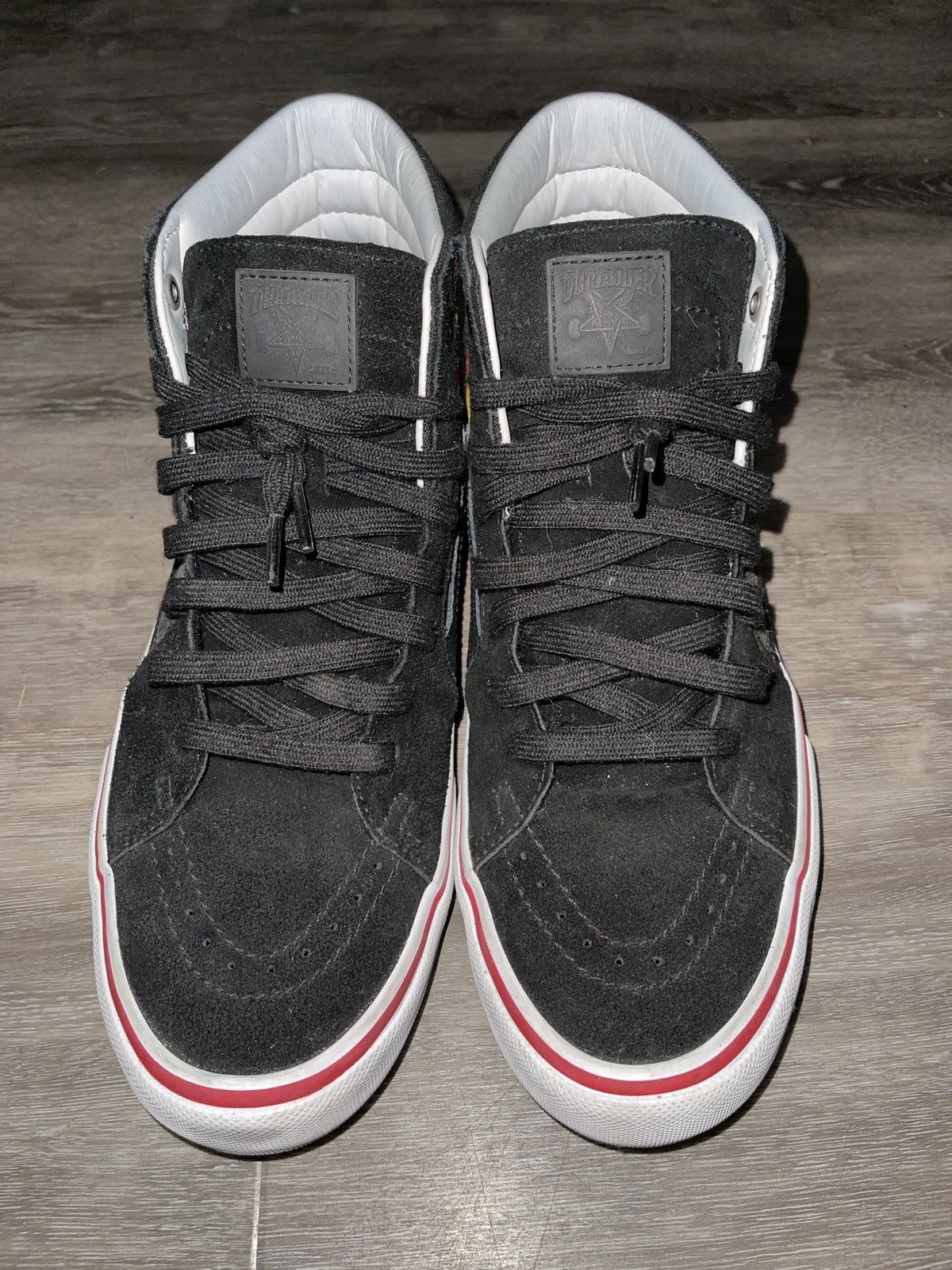 Vans Vans x Thrasher Hi Top Old Schools Size US 10.5 / EU 43-44 - 3 Thumbnail