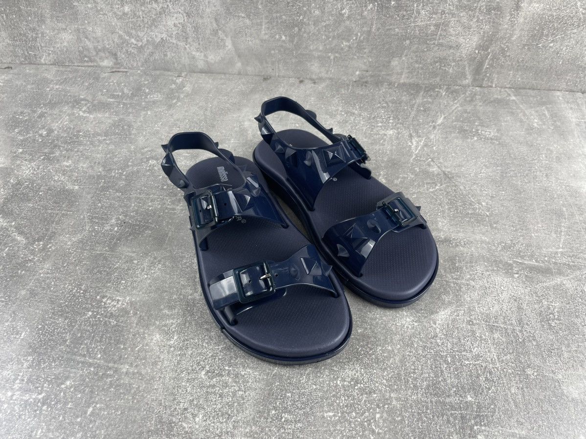 Jun Takahashi × Melissa × Undercover Melisa Undercover Jun Takahashi Avant Garde Leather Sandals Size US 7 / IT 37 - 3 Thumbnail
