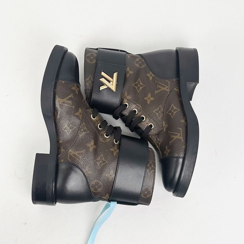 Louis Vuitton Louis Vuitton Wonderland Monogram Short Martin Boots -2508 Size US 6 / IT 36 - 8 Thumbnail