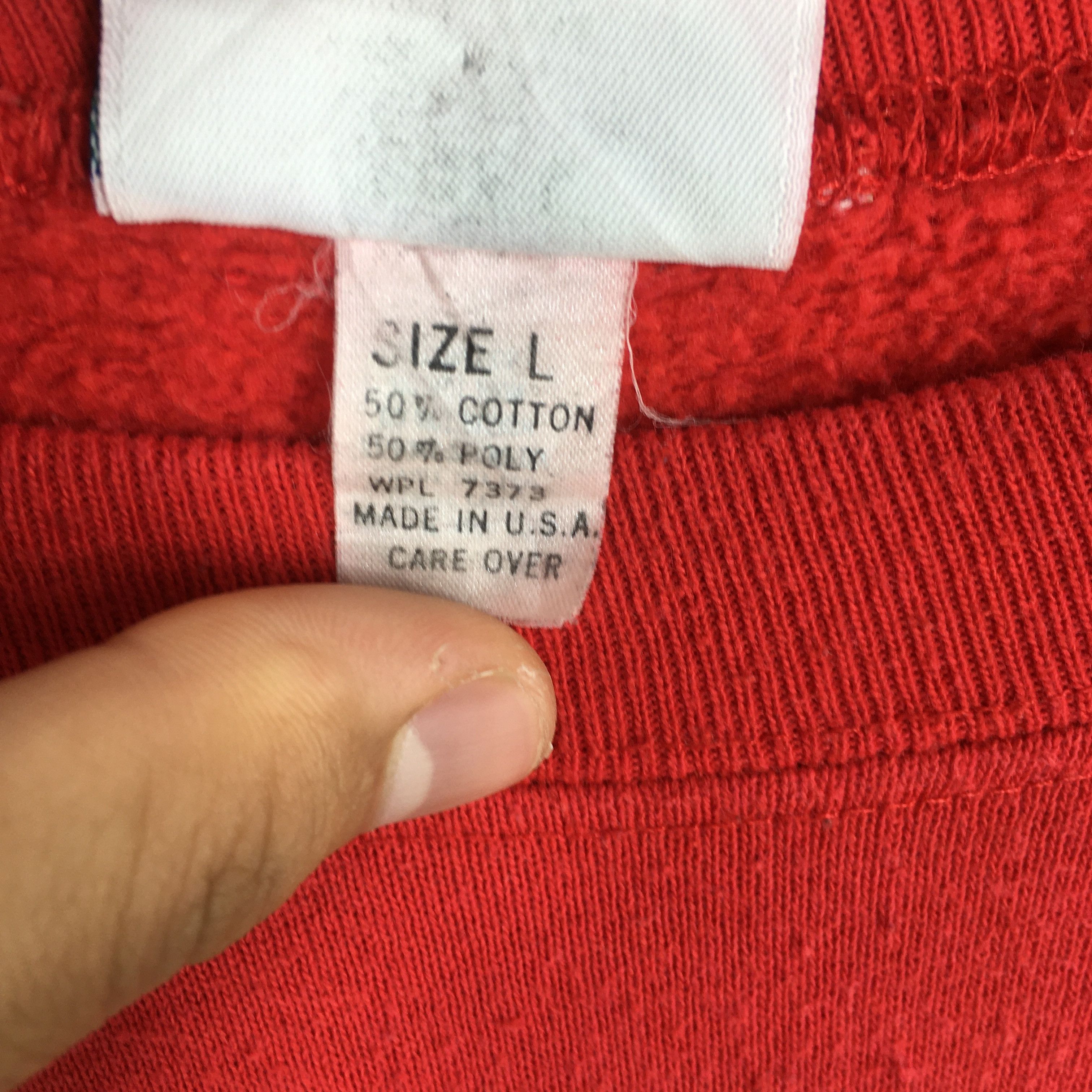 NCAA × Vintage Vintage Wisconsin Badgers Ncaa Sweatshirt Large Size US L / EU 52-54 / 3 - 6 Thumbnail