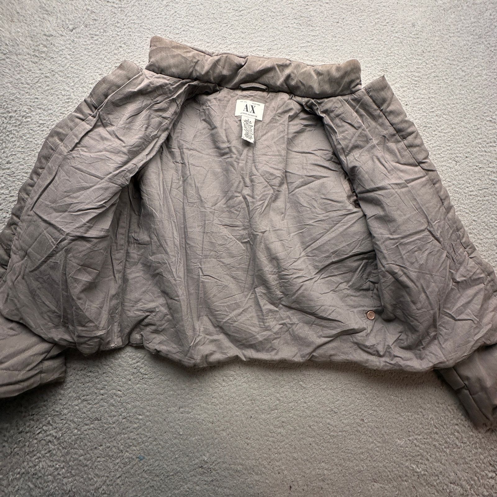Armani Exchange Vintage Armani Exchange Jacket Womens Small Gray Size S / US 4 / IT 40 - 12 Thumbnail