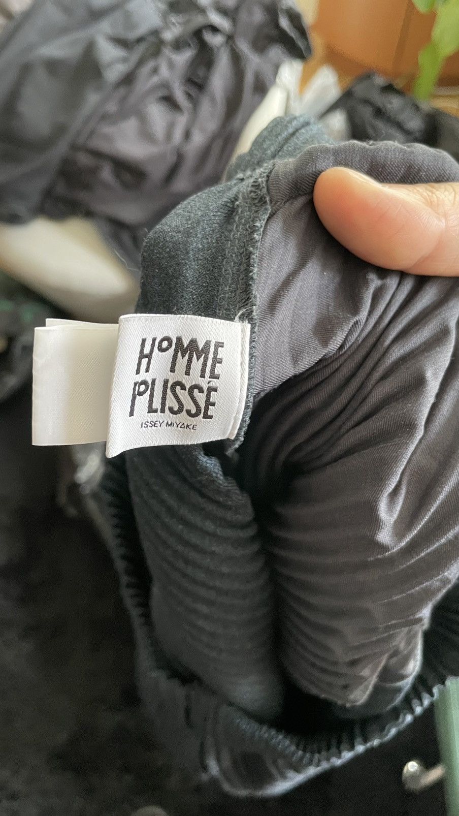 Homme Plisse Issey Miyake Issey Miyake Homme Plisse Pleated Pants Wool Like Size US 34 / EU 50 - 5 Thumbnail