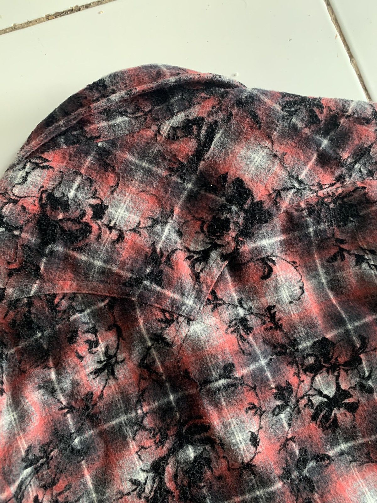 Tornado Mart Tornado mart flower women flannel shirts Size M / US 6-8 / IT 42-44 - 7 Thumbnail