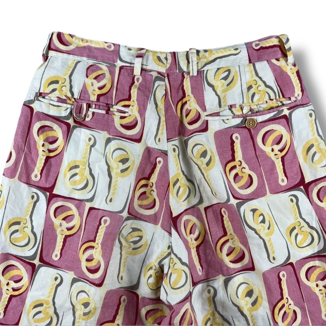 Gucci RARE Gucci Tom Ford S/S99 Interlocked Print Pleated Shorts Size US 28 / EU 44 - 11 Thumbnail