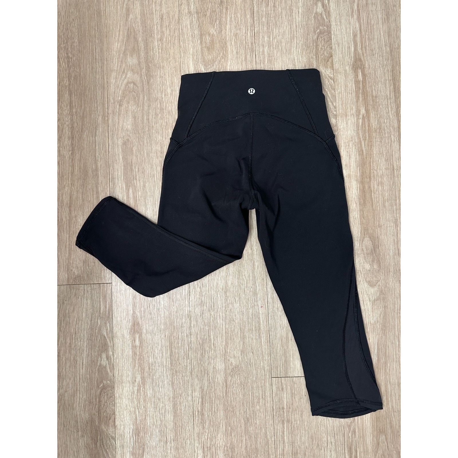 Lululemon Lululemon Cropped Legging With Mesh Detail Size 27" / US 4 / IT 40 - 4 Thumbnail