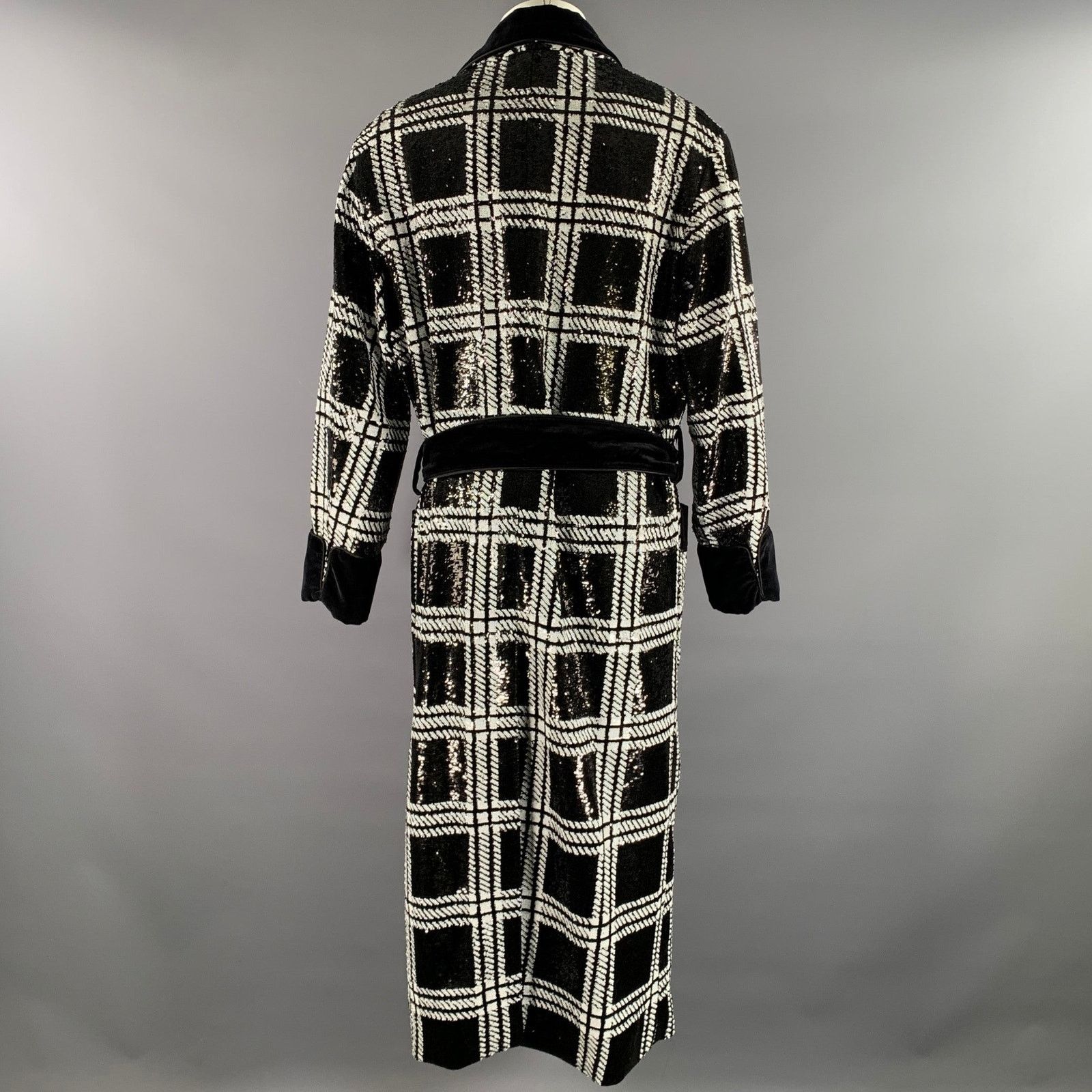 Dolce & Gabbana DOLCE & GABBANA TAILORED by Size 46 Sequined Robe Coat Size US 13 / EU 46 - 4 Thumbnail