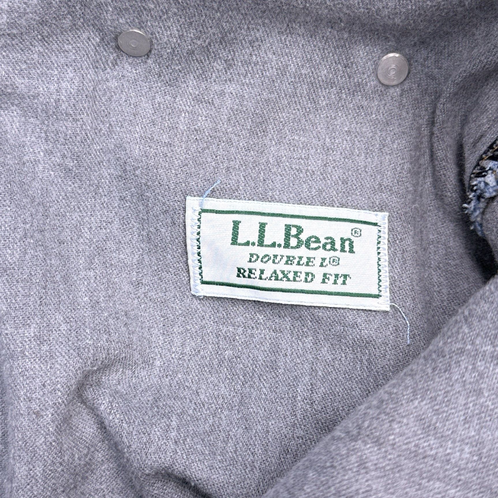 Vintage VINTAGE L.L.Bean Jeans Womens 20W 28in Inseam Relaxed Straight Denim Stone Blue 100% Cotton 5-Pocket USA 90s Lined New Size 42" / US 20 - 6 Thumbnail