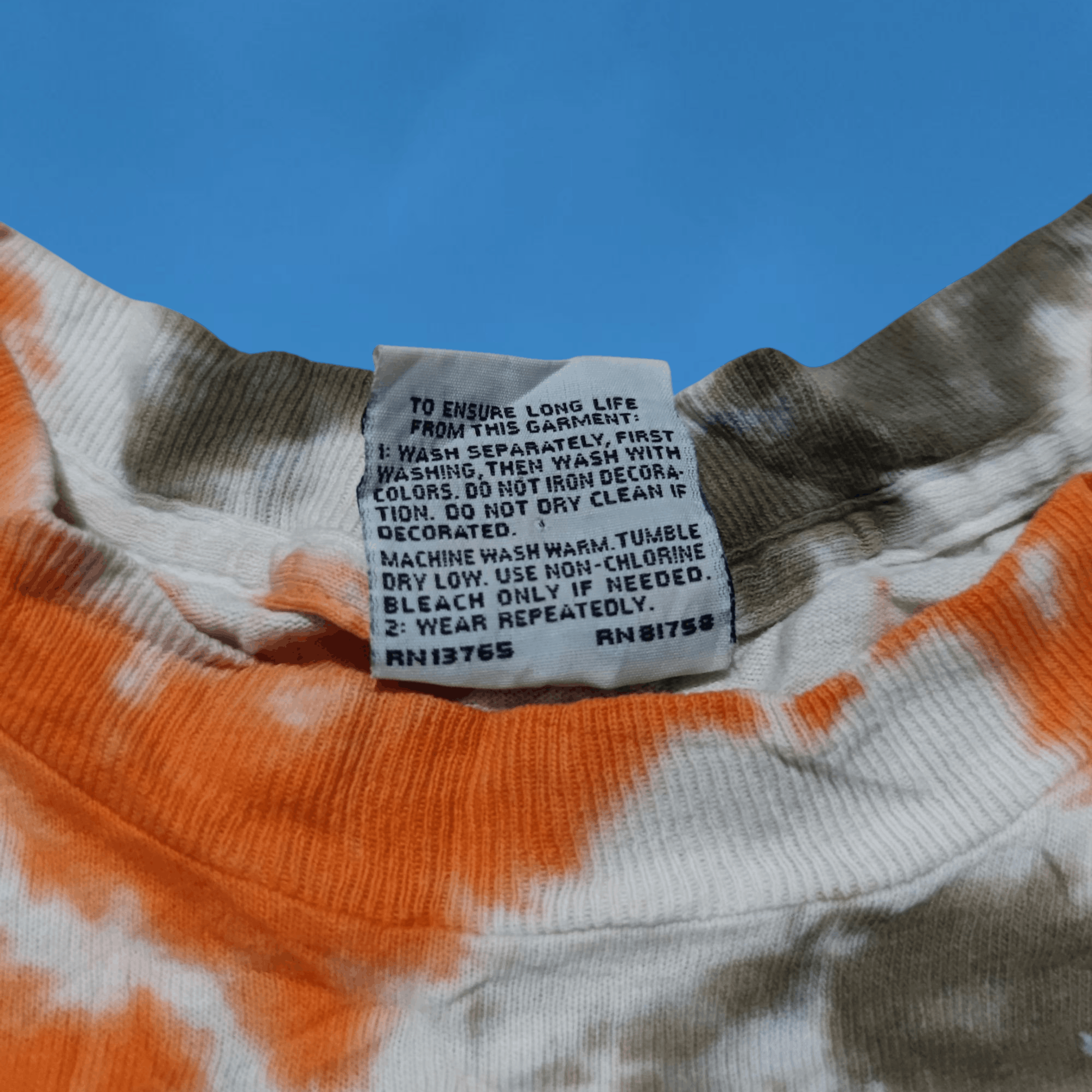 Liquid Blue × NFL Vintage 90s Liquid Blue NFL Cleveland Browns Tie Dye T Shirt Size US XL / EU 56 / 4 - 5 Thumbnail